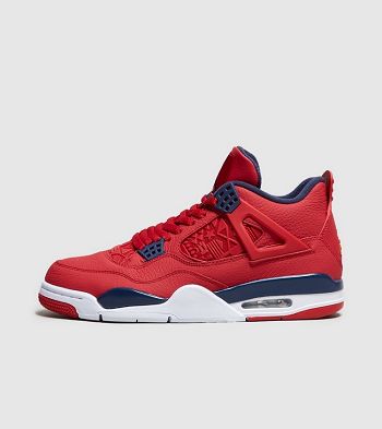 Botasky Jordan Air 4 Retro Air 4 Retro - Panske Topanky Červené | YXZ-467390